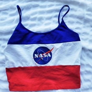 NASA crop top